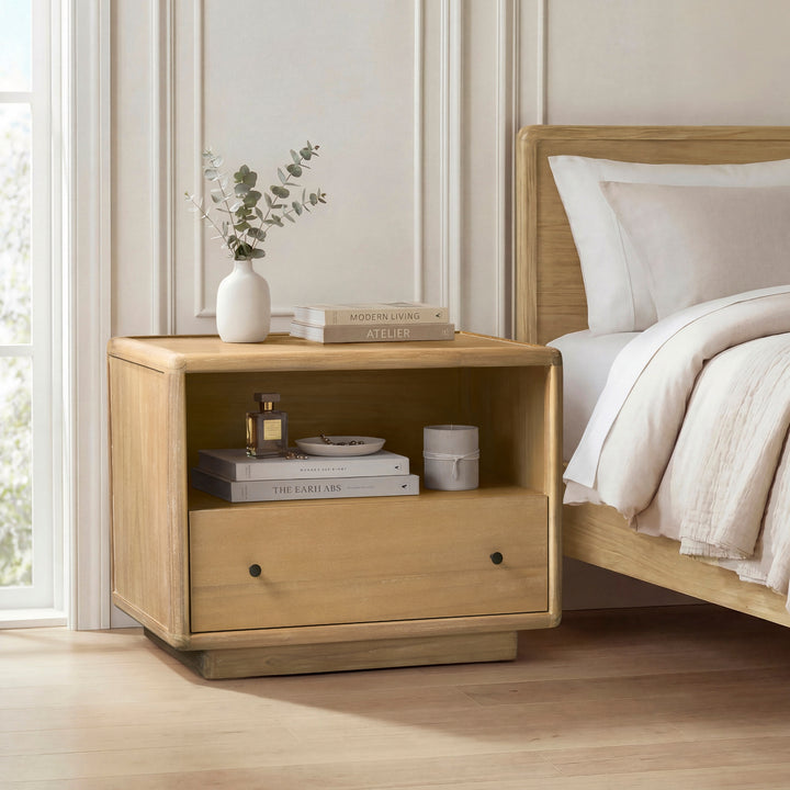 Rosette 32" Nightstand/Side Table - Light Natural - view 3