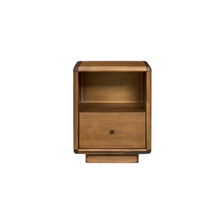 Rosette 19" Nightstand/Side Table - Hazelnut Brown - view 6