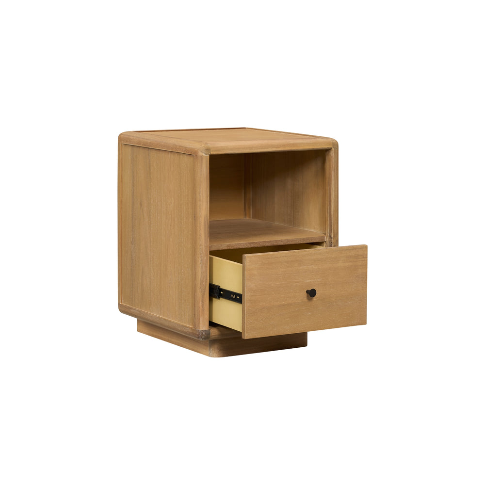 Rosette 19" Nightstand/Side Table - Light Natural - view 10