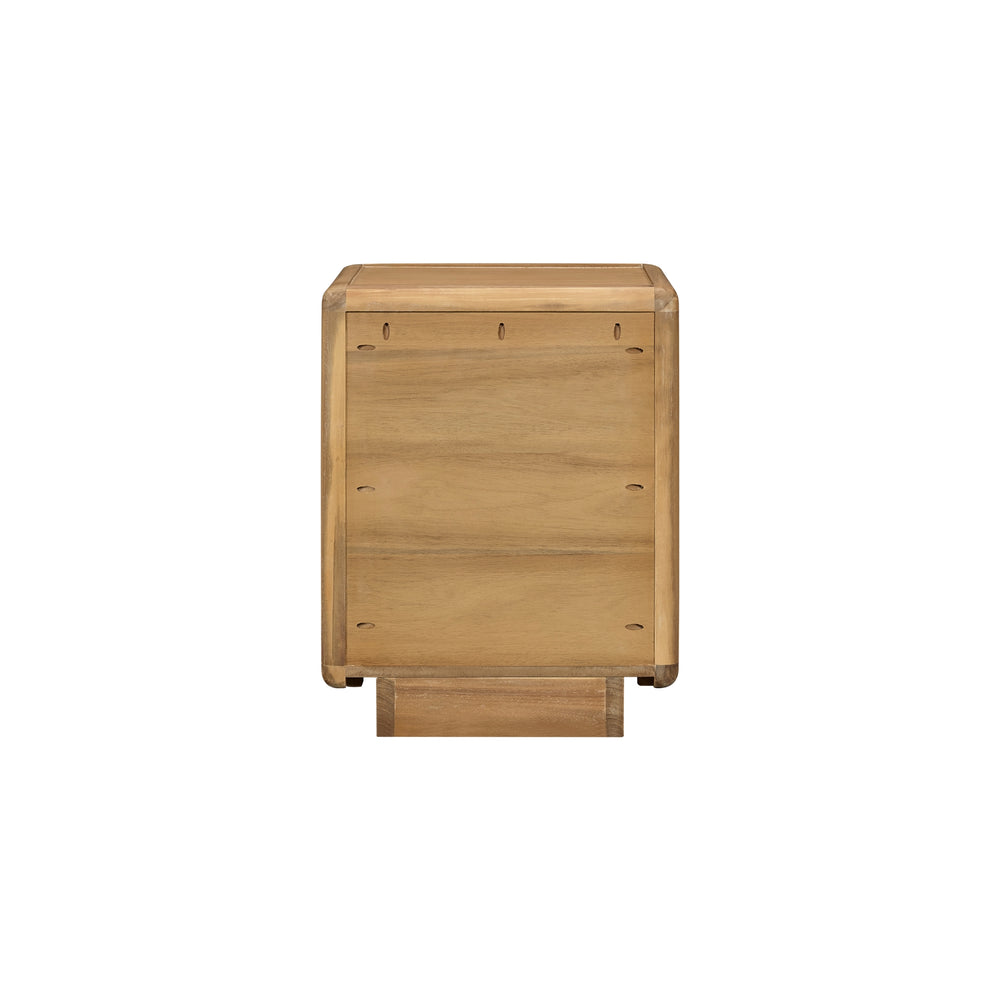 Rosette 19" Nightstand/Side Table - Light Natural - view 8