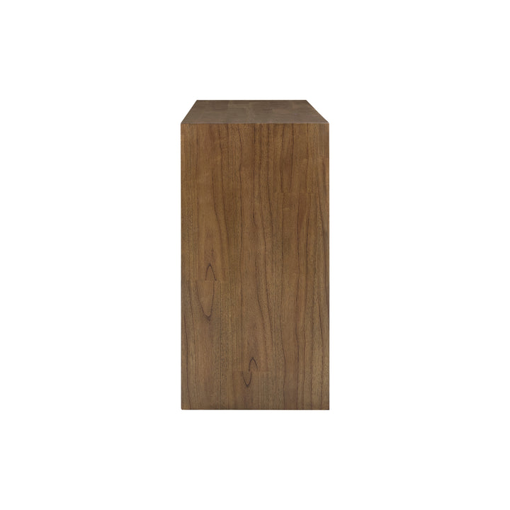 Kingston Herringbone Dresser 6 Drawers - Hazelnut Brown - view 6