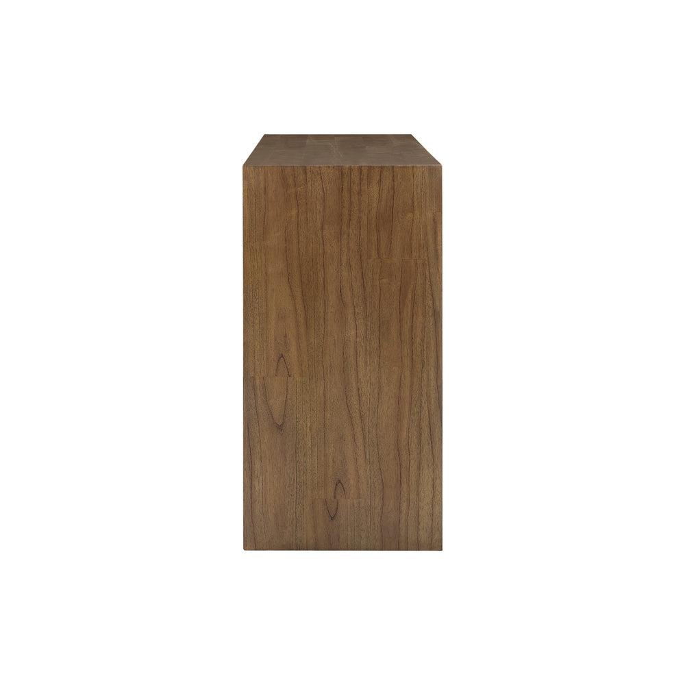 Kingston Herringbone Dresser 6 Drawers - Hazelnut Brown - view 6