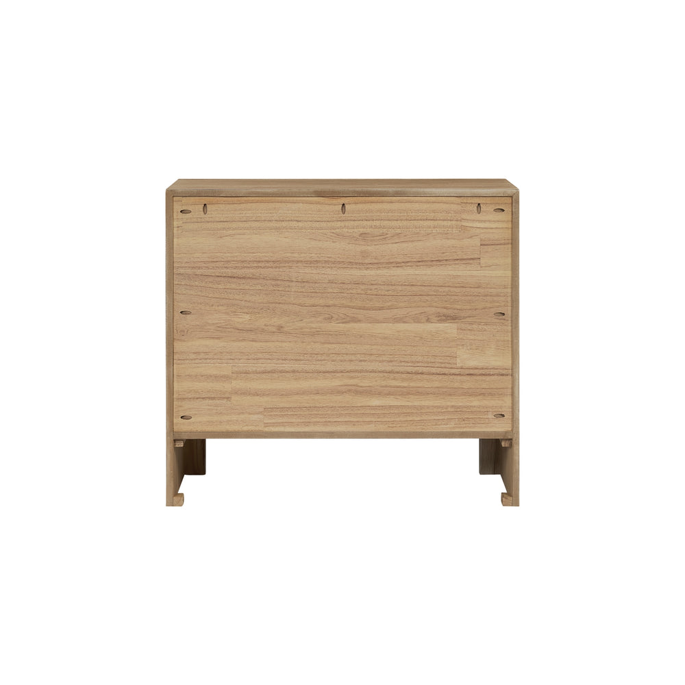Kingston Herringbone 30" Nightstand/Side Table - Light Natural - view 8
