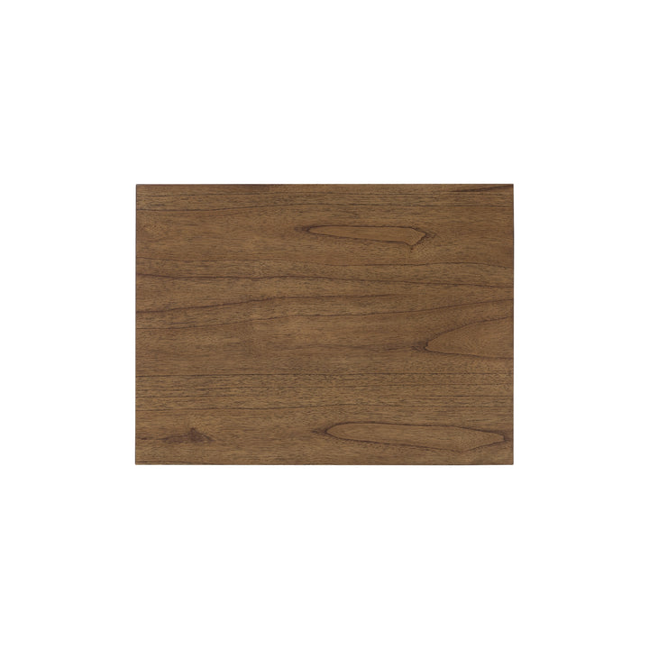 Kingston Herringbone 20" Nightstand/Side Table - Hazelnut Brown - view 9