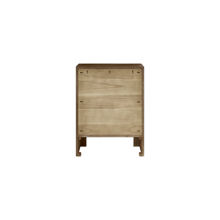 Kingston Herringbone 20" Nightstand/Side Table - Hazelnut Brown - view 8