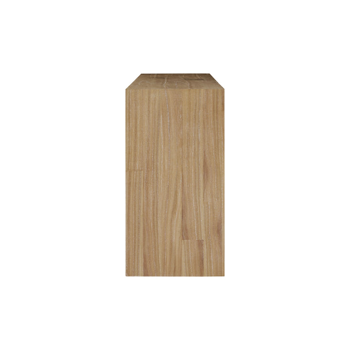 Kingston Herringbone Buffet/Sideboard 4 Doors - Light Natural - view 6