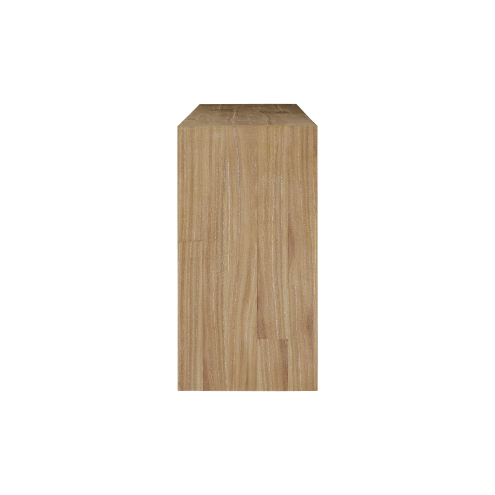 Kingston Herringbone Buffet/Sideboard 4 Doors - Light Natural - view 6
