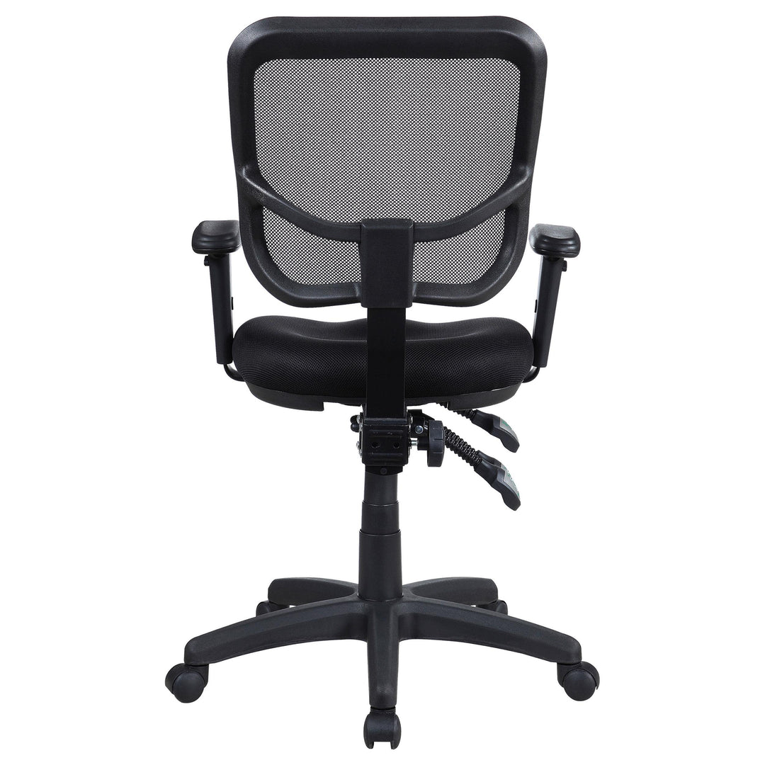 Coaster Furniture 800019 Rollo Upholstered Adjustable Ergonomic Office Chair Black