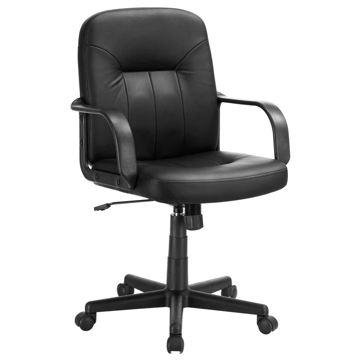Coaster Furniture 800049 Minato Upholstered Adjustable Home Office Desk Chair Black