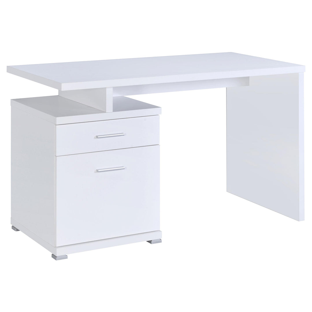 Coaster Furniture 800110 Irving 47-inch 2-drawer Office Computer Desk White
