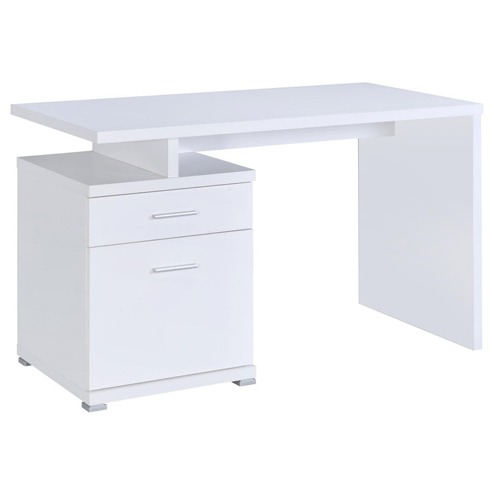 Coaster Furniture 800110 Irving 47-inch 2-drawer Office Computer Desk White