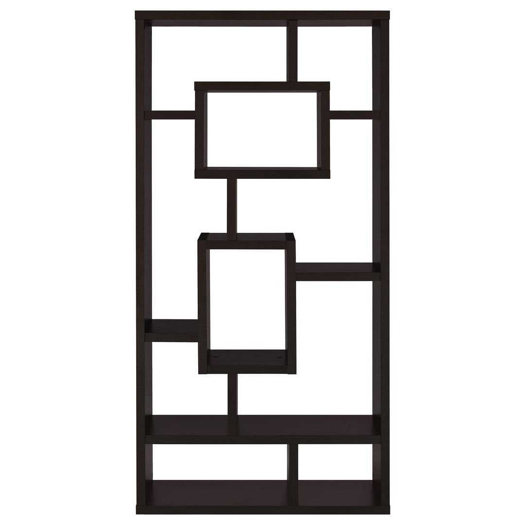 Coaster Furniture 800259 Corey 71-inch 8-shelf Bookshelf Cappuccino