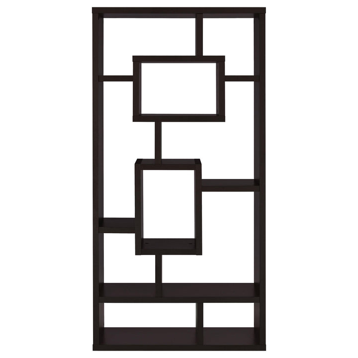 Coaster Furniture 800259 Corey 71-inch 8-shelf Bookshelf Cappuccino