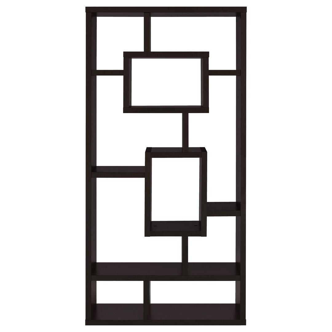 Coaster Furniture 800259 Corey 71-inch 8-shelf Bookshelf Cappuccino