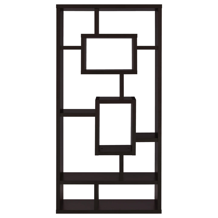 Coaster Furniture 800259 Corey 71-inch 8-shelf Bookshelf Cappuccino