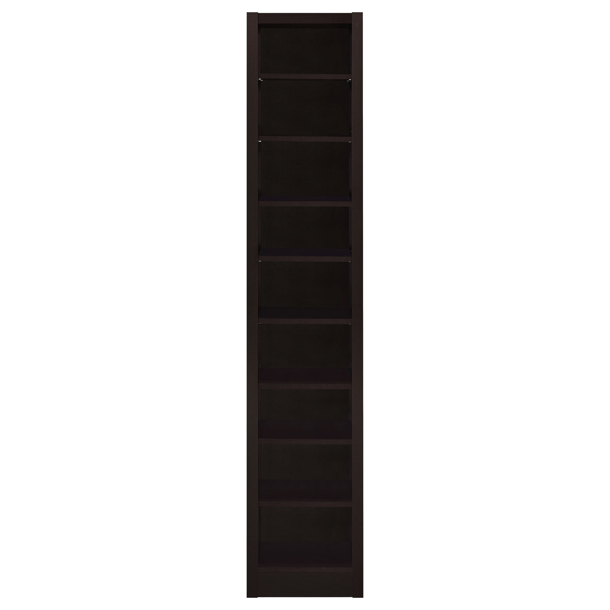 Eliam - 8-Shelf Bookcase - Cappuccino