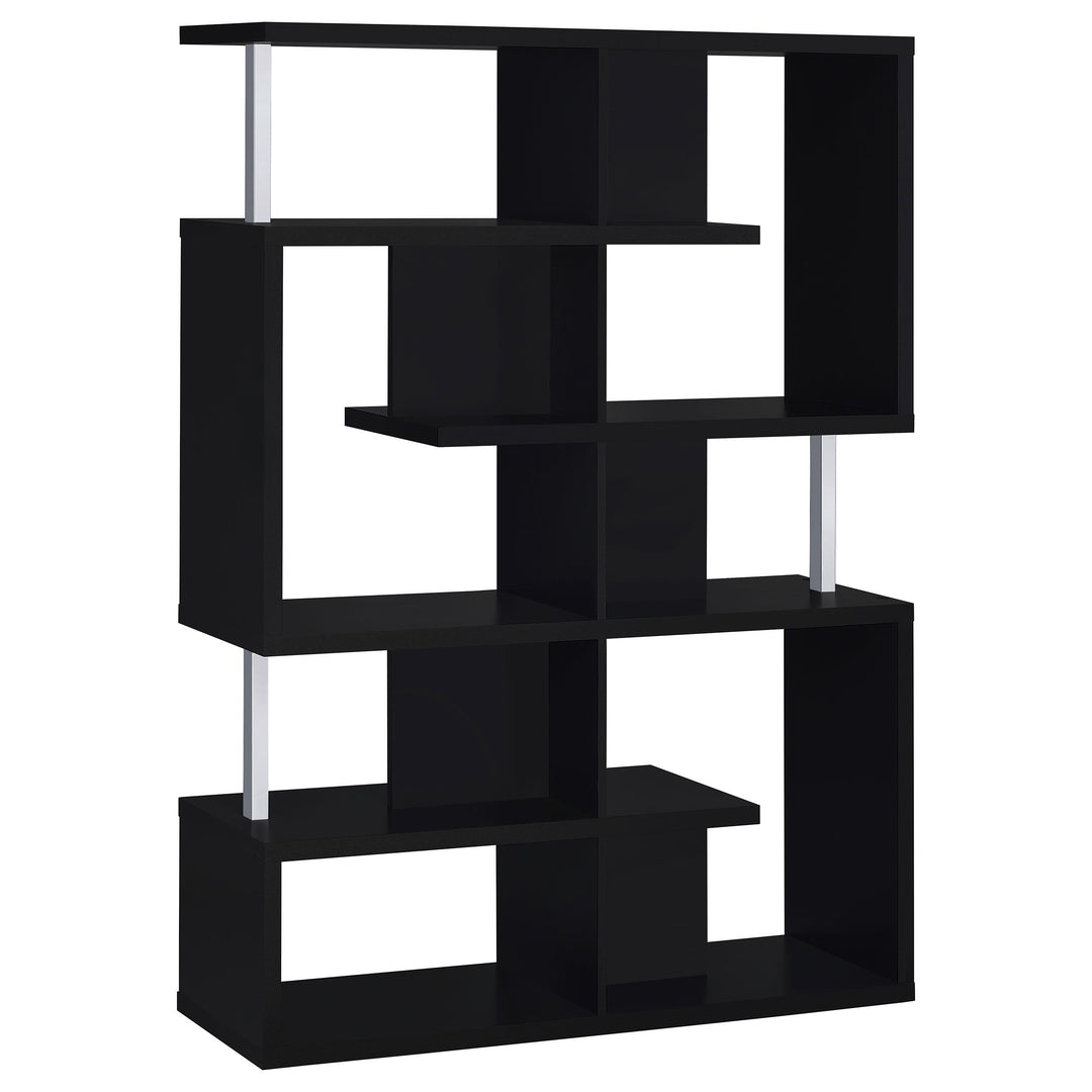 Coaster Furniture 800309 Hoover 63-inch 5-shelf Bookshelf Black