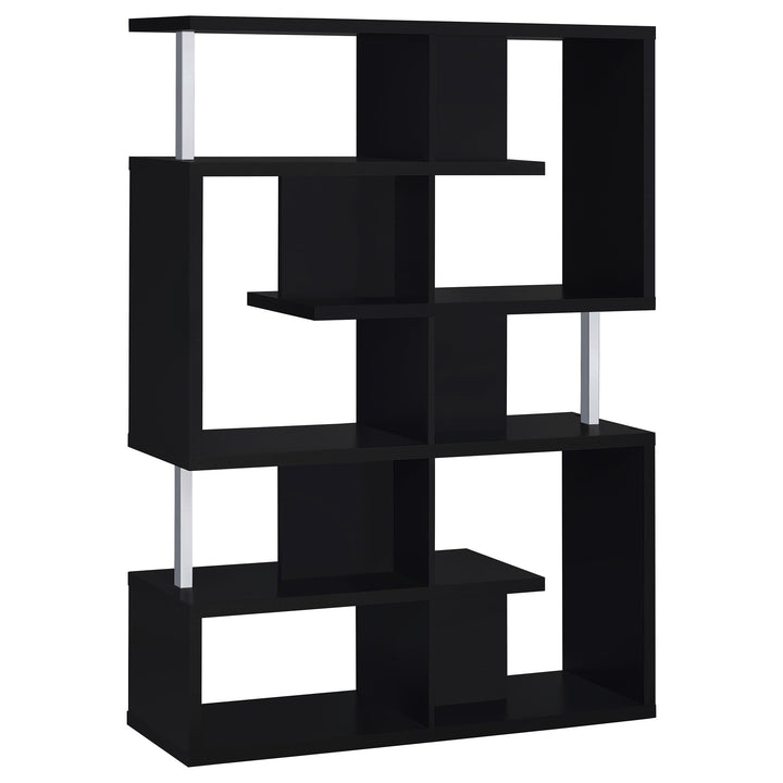 Coaster Furniture 800309 Hoover 63-inch 5-shelf Bookshelf Black