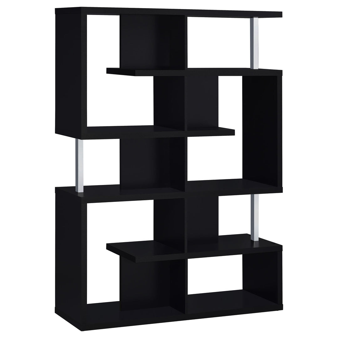 Coaster Furniture 800309 Hoover 63-inch 5-shelf Bookshelf Black