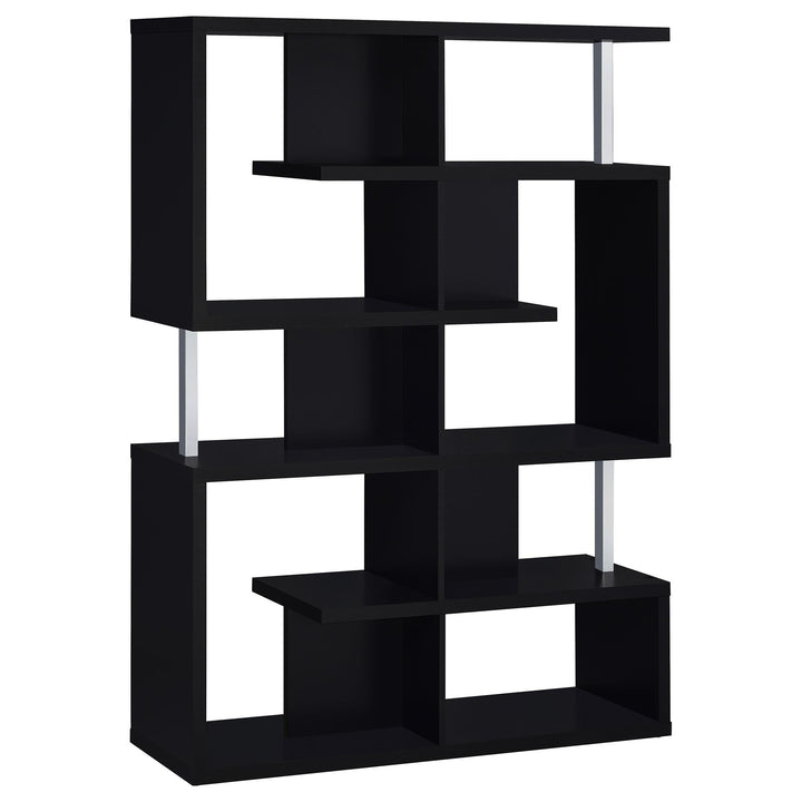 Coaster Furniture 800309 Hoover 63-inch 5-shelf Bookshelf Black