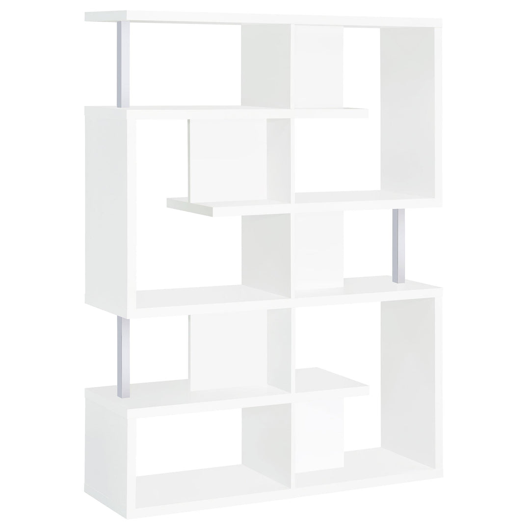 Coaster Furniture 800310 Hoover 63-inch 5-shelf Bookshelf White