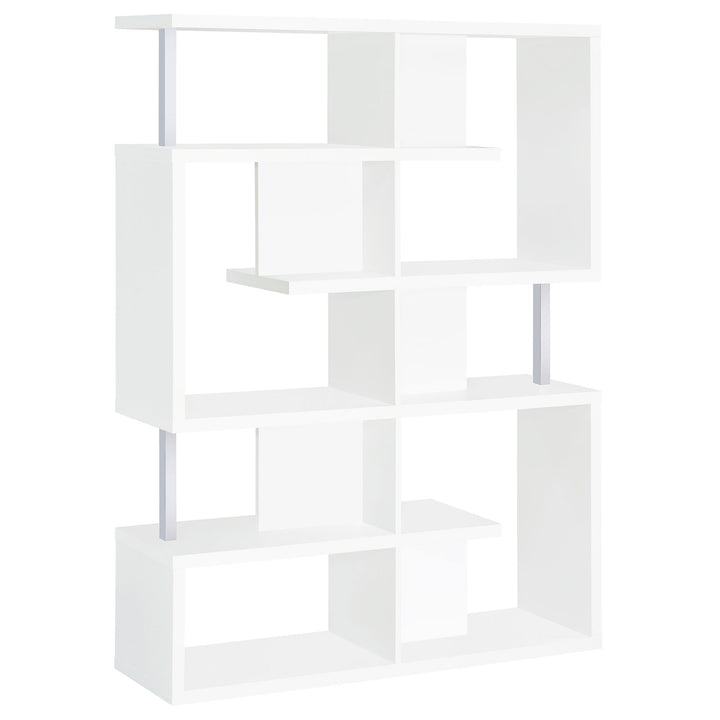 Coaster Furniture 800310 Hoover 63-inch 5-shelf Bookshelf White