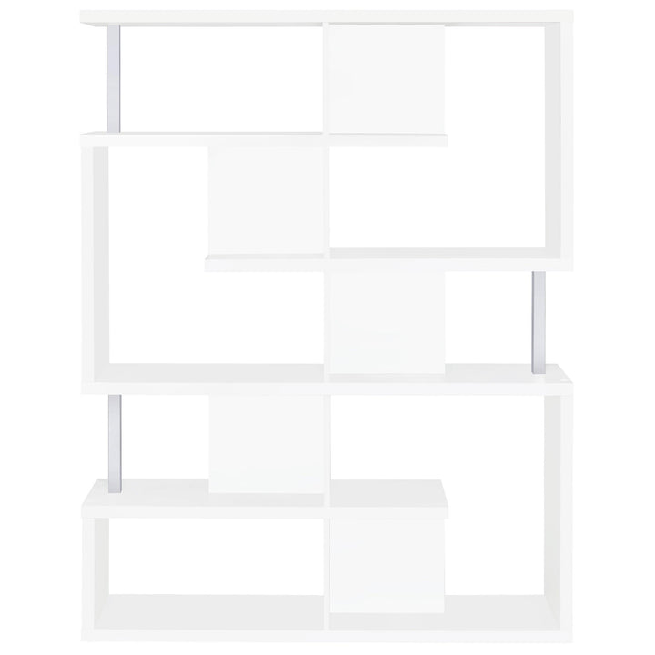 Coaster Furniture 800310 Hoover 63-inch 5-shelf Bookshelf White