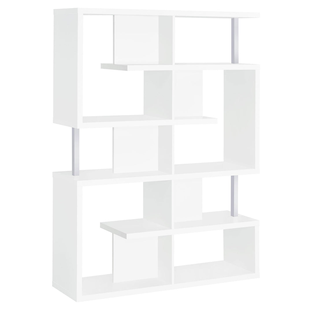 Coaster Furniture 800310 Hoover 63-inch 5-shelf Bookshelf White