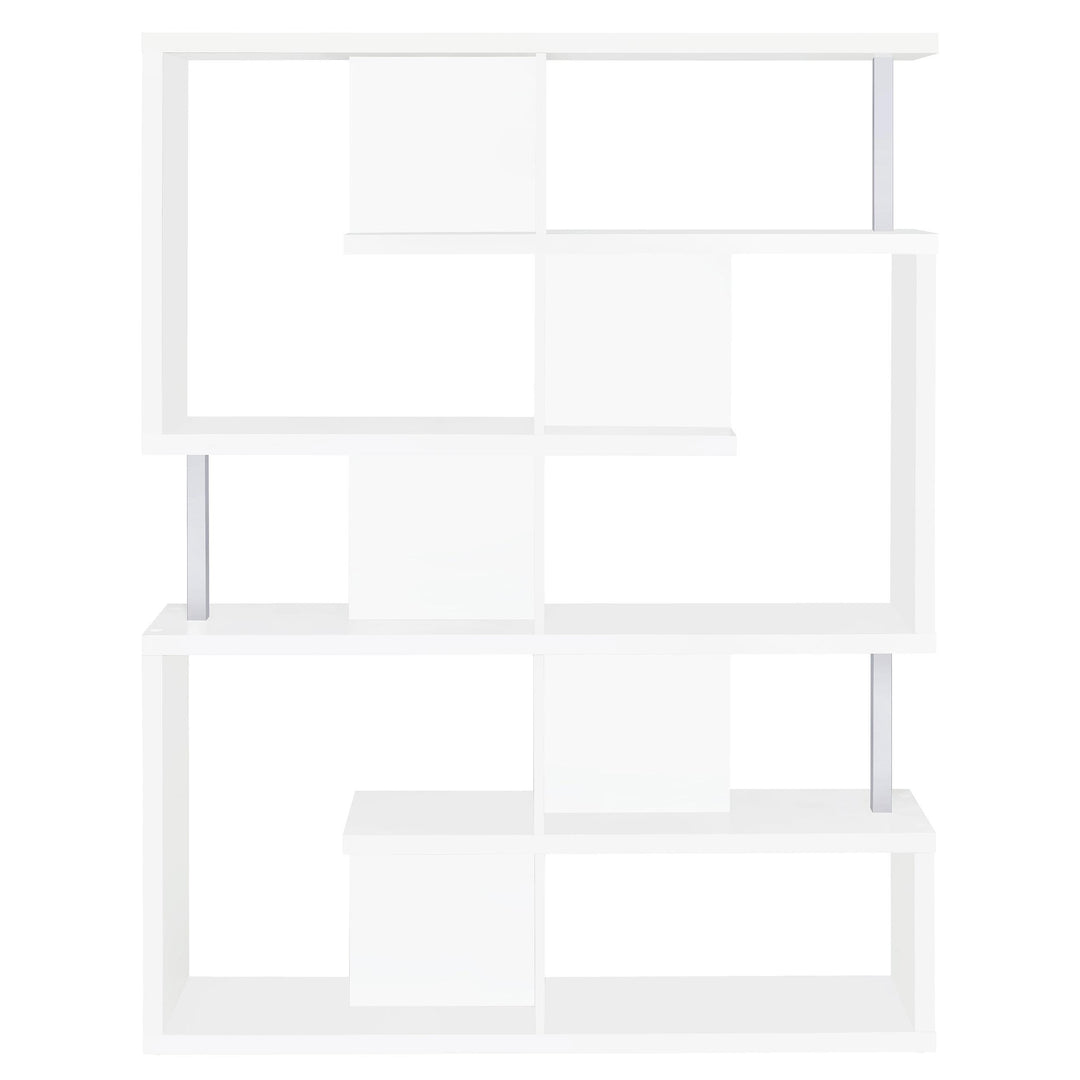 Coaster Furniture 800310 Hoover 63-inch 5-shelf Bookshelf White