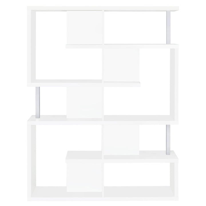 Coaster Furniture 800310 Hoover 63-inch 5-shelf Bookshelf White