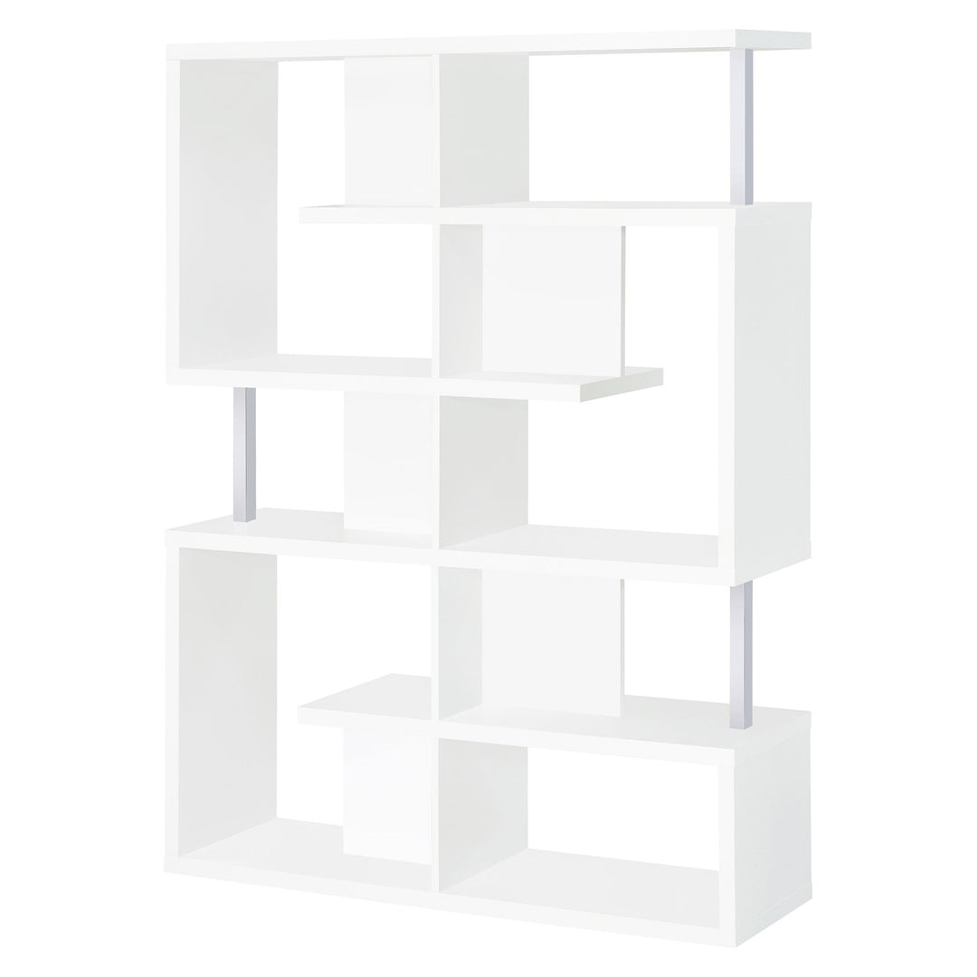 Coaster Furniture 800310 Hoover 63-inch 5-shelf Bookshelf White