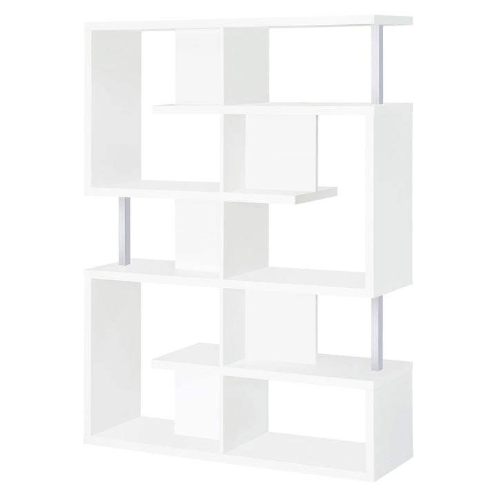 Coaster Furniture 800310 Hoover 63-inch 5-shelf Bookshelf White