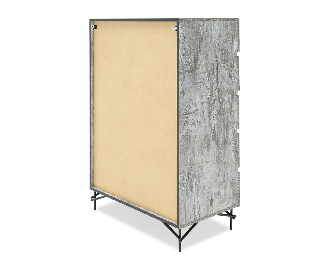 Aria  Italian Modern Multi Grey with texture Chest