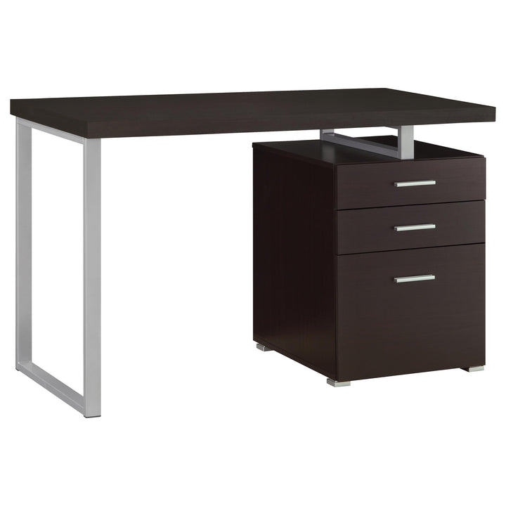 Coaster Furniture 800519 Brennan 47-inch 3-drawer Office Computer Desk Cappuccino