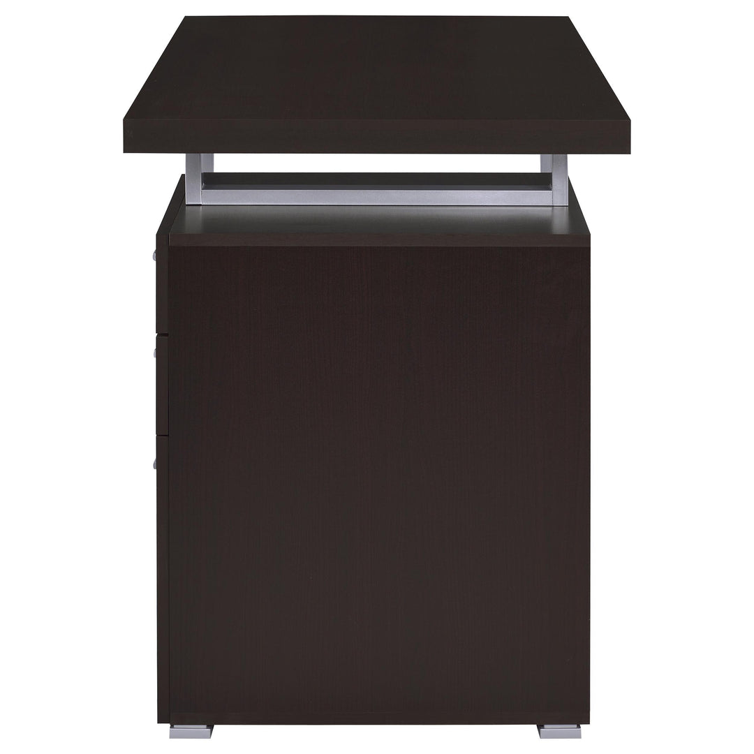 Coaster Furniture 800519 Brennan 47-inch 3-drawer Office Computer Desk Cappuccino