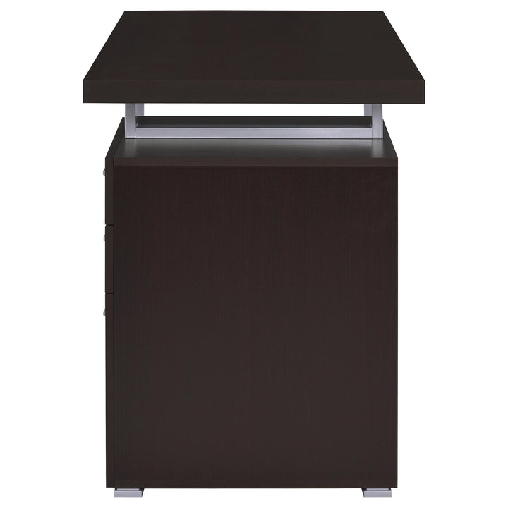 Coaster Furniture 800519 Brennan 47-inch 3-drawer Office Computer Desk Cappuccino