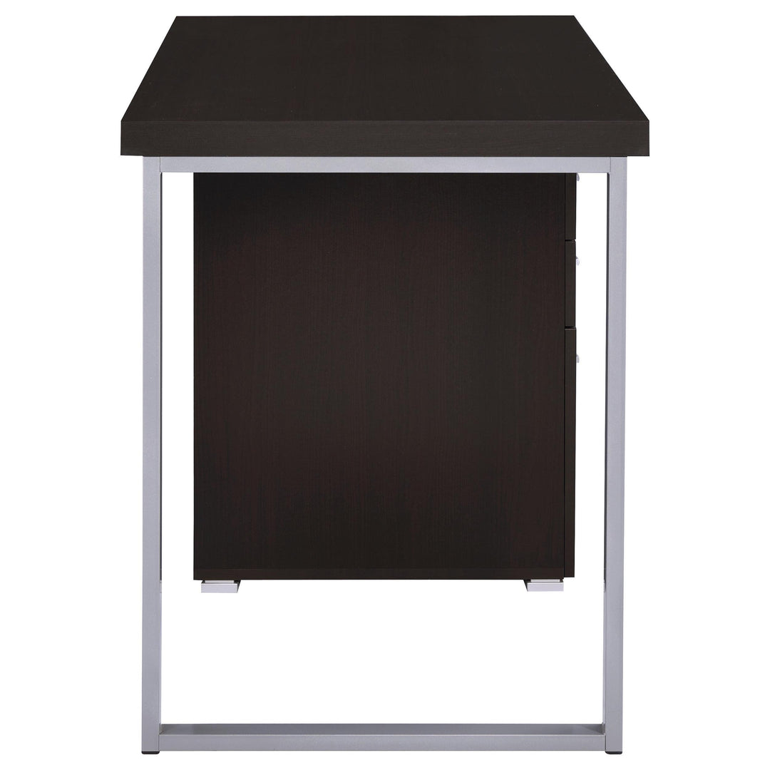 Coaster Furniture 800519 Brennan 47-inch 3-drawer Office Computer Desk Cappuccino