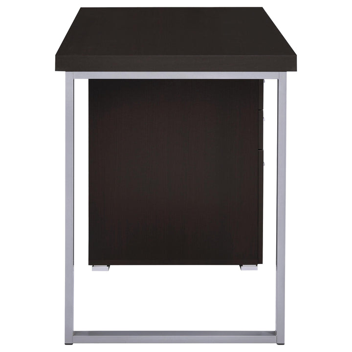 Coaster Furniture 800519 Brennan 47-inch 3-drawer Office Computer Desk Cappuccino