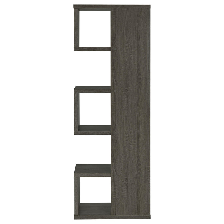 Coaster Furniture 800552 Joey 71-inch 5-shelf Bookshelf Weathered Grey