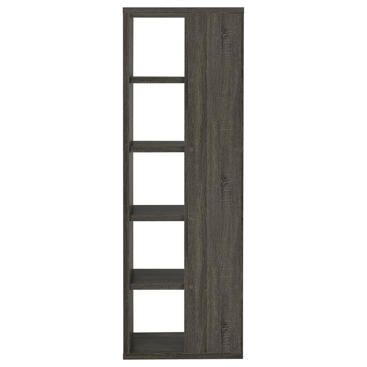 Coaster Furniture 800553 Harrison 71-inch 5-shelf Bookshelf Weathered Grey
