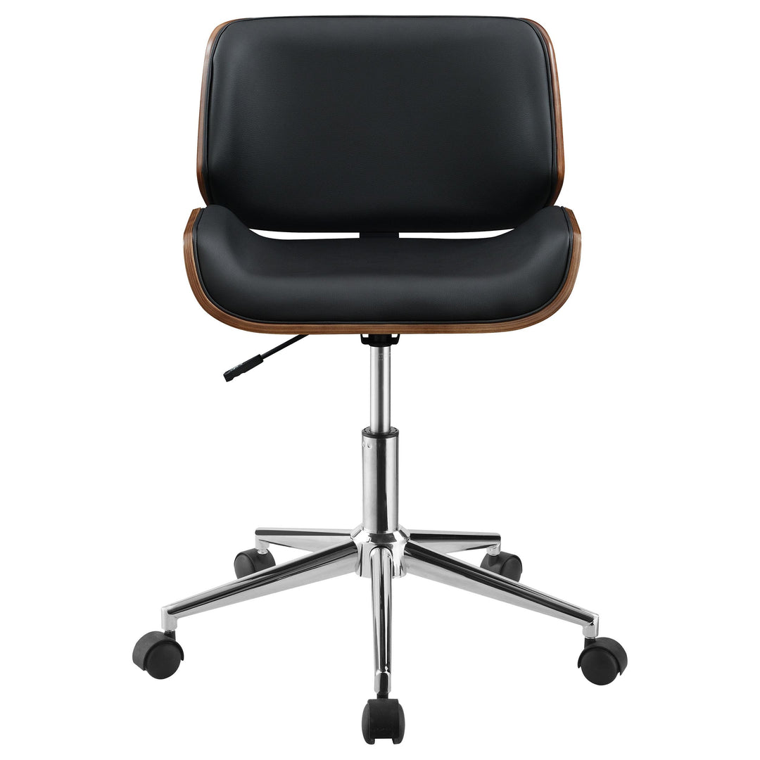 Coaster Furniture 800612 Addington Upholstered Adjustable Office Desk Chair Black