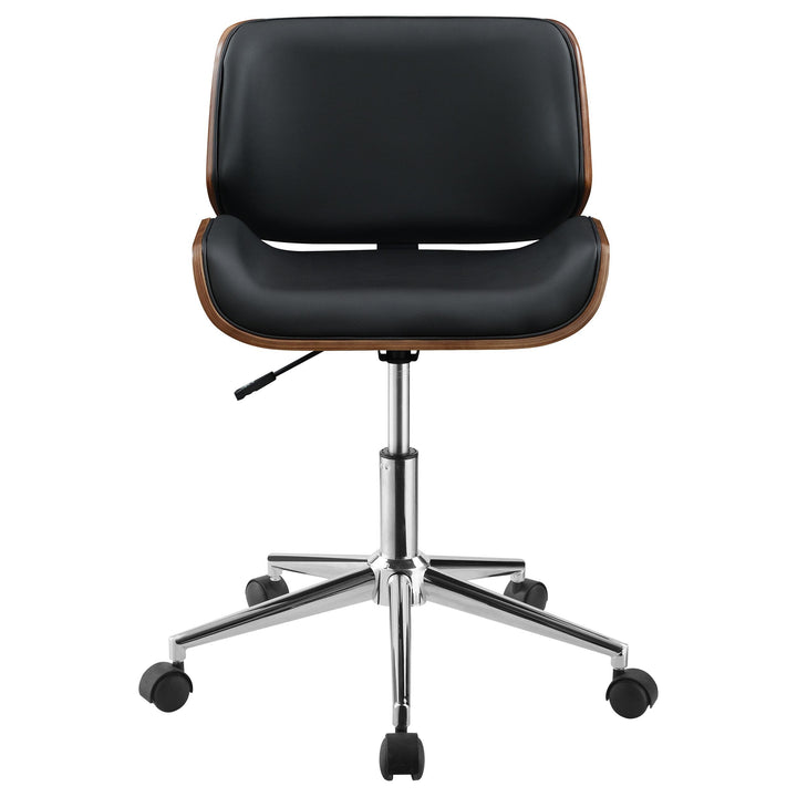 Coaster Furniture 800612 Addington Upholstered Adjustable Office Desk Chair Black