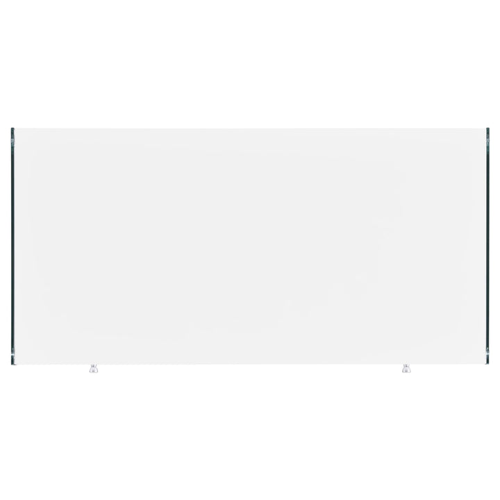 Coaster Furniture 800829 Dobrev 48-inch 2-drawer Writing Desk White High Gloss