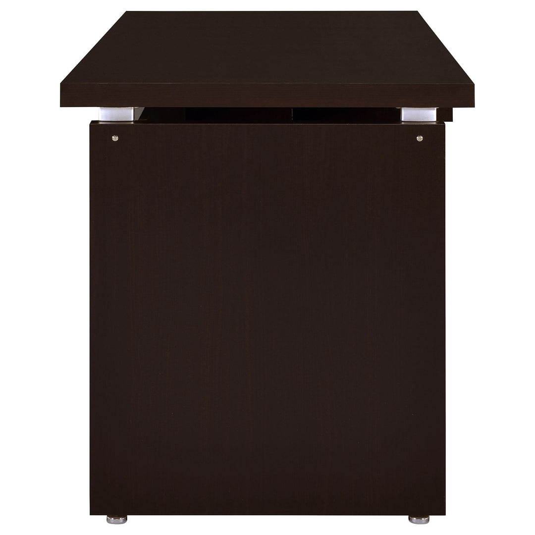 Coaster Furniture 800891 Skylar 55-inch Computer Desk with Keyboard Drawer Cappuccino