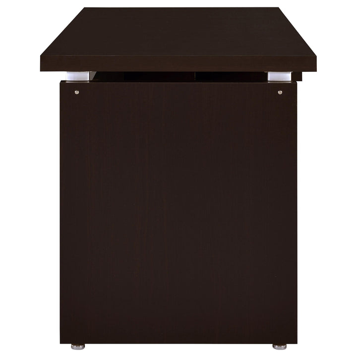 Coaster Furniture 800891 Skylar 55-inch Computer Desk with Keyboard Drawer Cappuccino