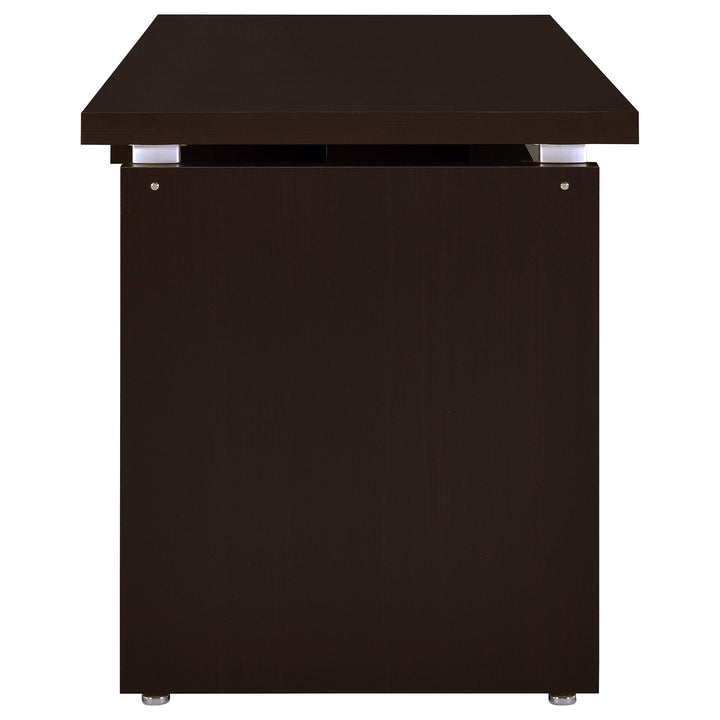 Coaster Furniture 800891 Skylar 55-inch Computer Desk with Keyboard Drawer Cappuccino