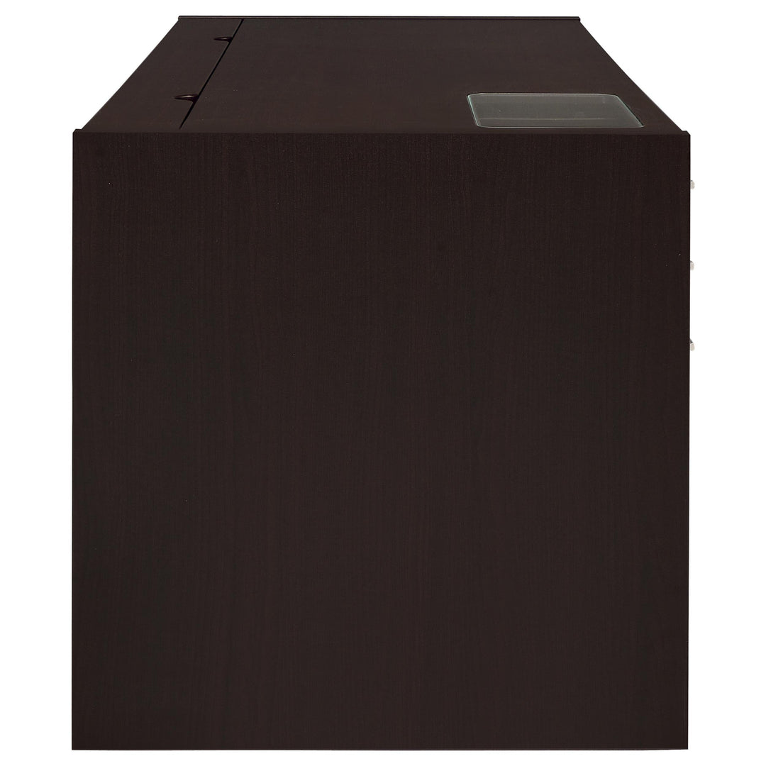 Coaster Furniture 800982 Halston 60-inch 3-drawer Office Computer Desk Cappuccino