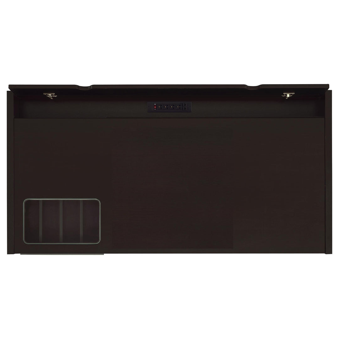 Coaster Furniture 800982 Halston 60-inch 3-drawer Office Computer Desk Cappuccino