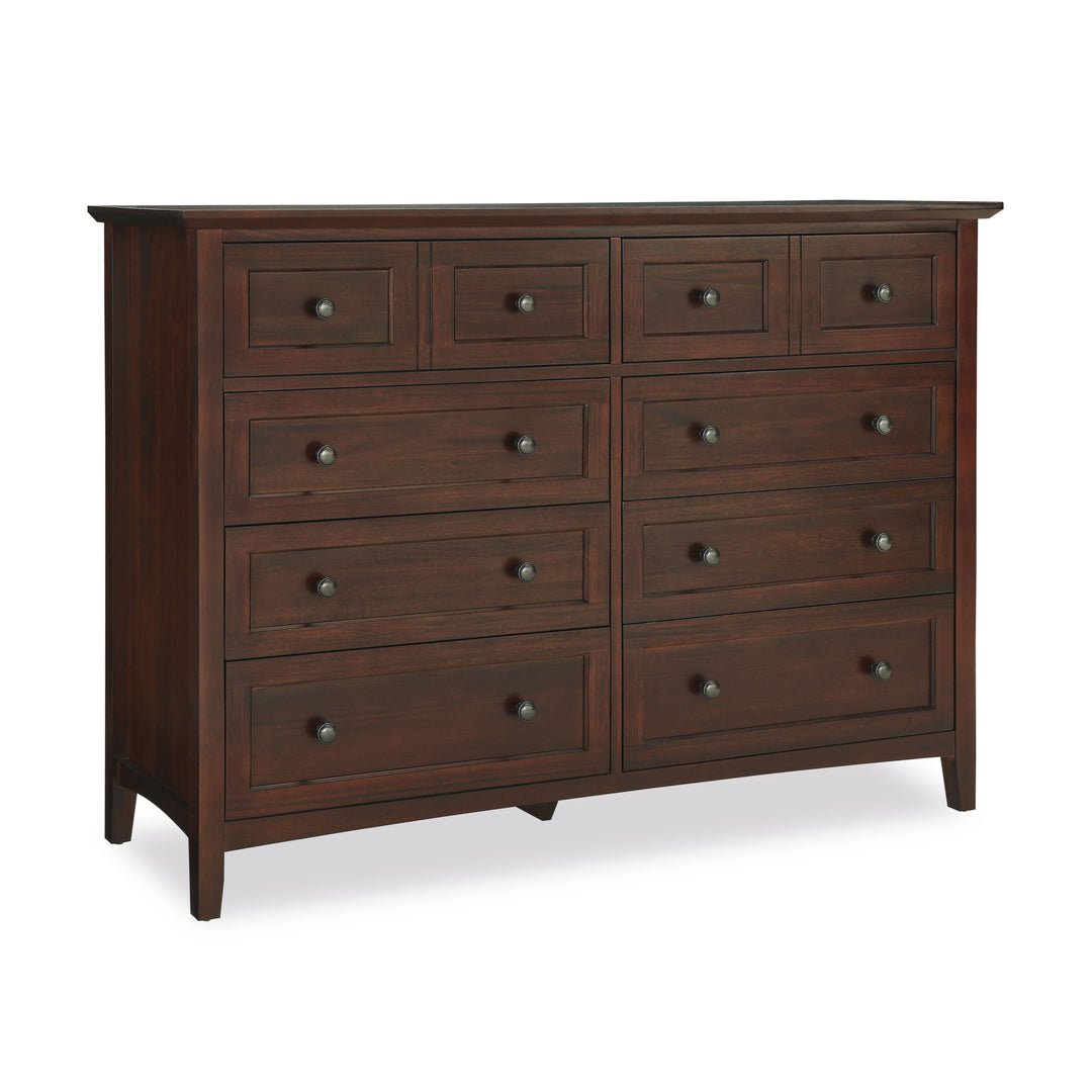 Modus Furniture 4N3582A Paragon Eight Drawer Dresser In Truffle 2024