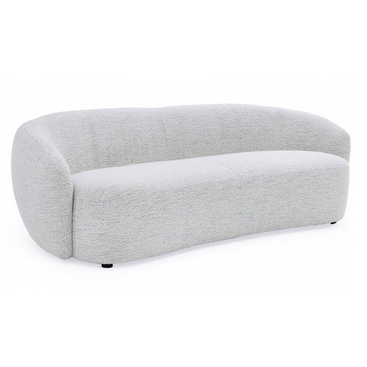 Omaha - Modern Off White Fabric Sofa